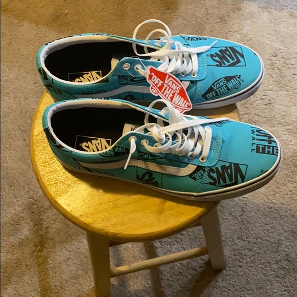 blue vans off the wall